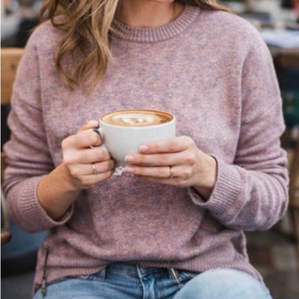 Women's Pink Sweater - Picture 3 of 6